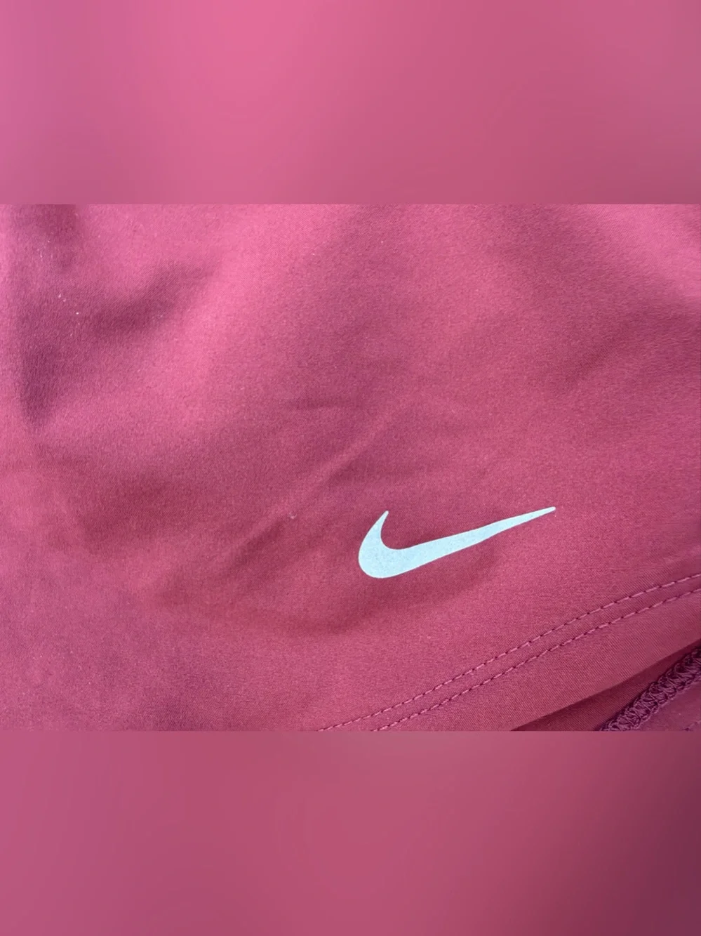 Nike Dri-FIT Performance Maroon with Black Swoosh